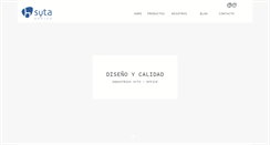 Desktop Screenshot of industriassyta.com