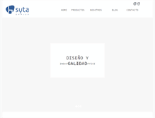 Tablet Screenshot of industriassyta.com